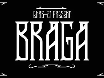 Braga Display Font