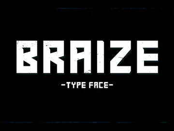 Braize Typeface