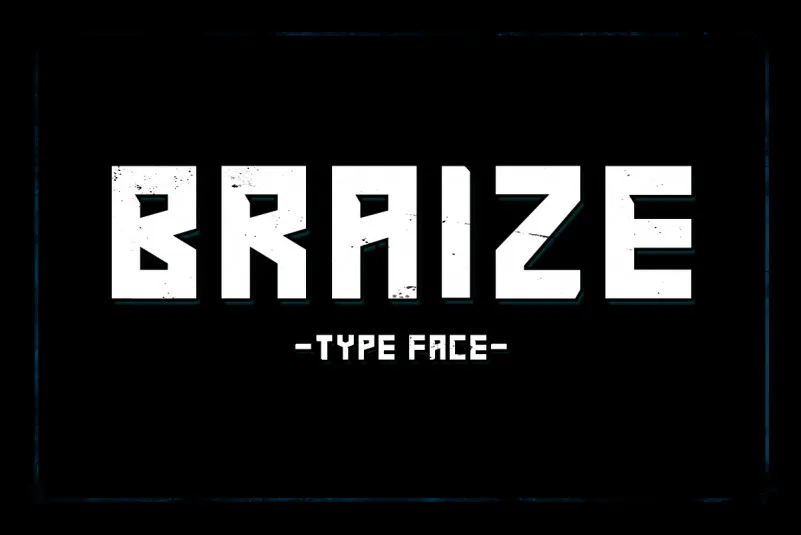 Braize Typeface