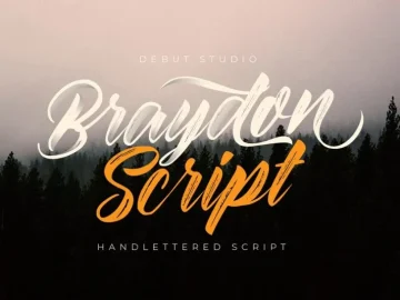 Braydon Script Font
