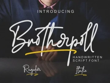 Brotherpoll Script Font