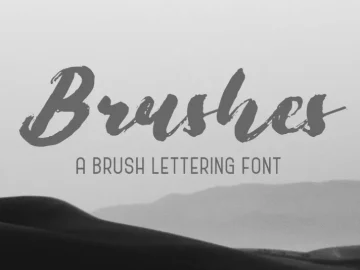 Brushes Brush Font