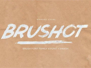 Brushot Brush Font