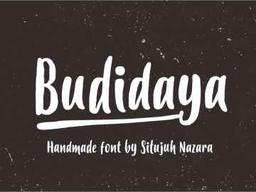 Budidaya Font – Fonte Grátis Budidaya Font