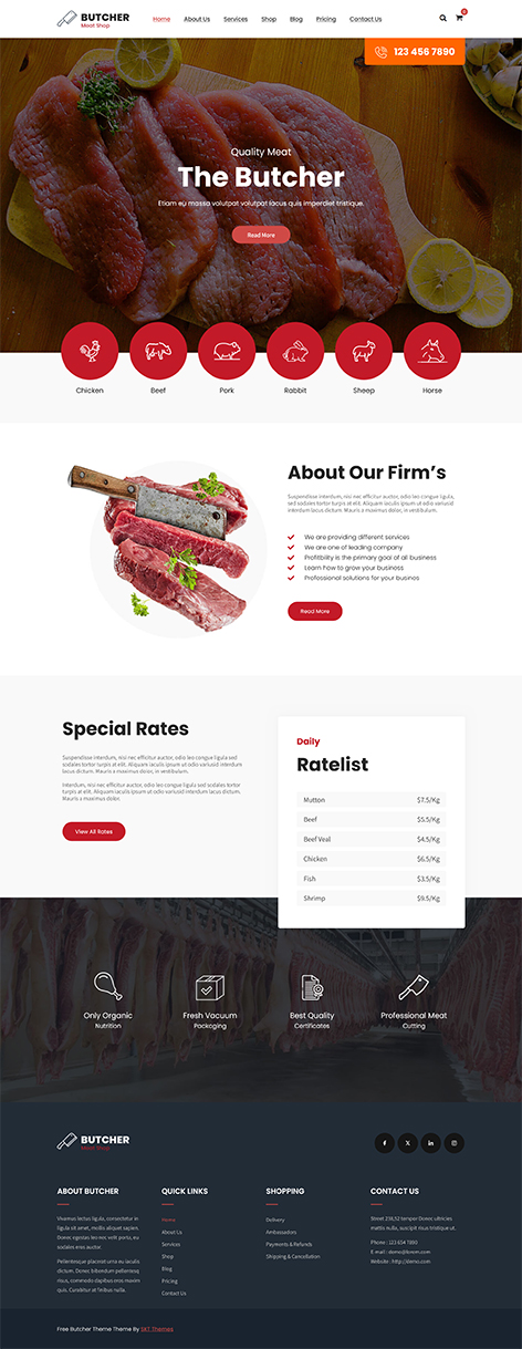 Butcher Lite - Free Meat Shop