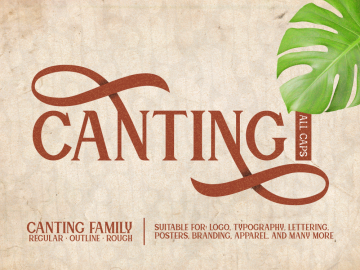 Canting Typeface