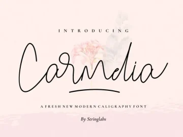 Carmelia Script Font