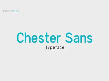 Chester Sans Font Family