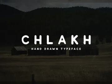 Chlakh Typeface