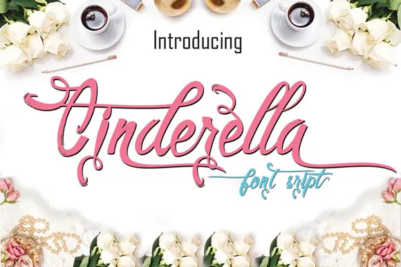 Cinderella Script Font