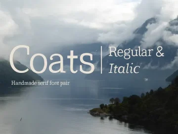 Coats Handmade Serif Font