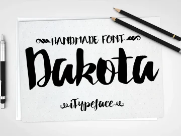 Dakota Script Font