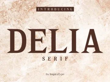 Delia - Regular and Bold