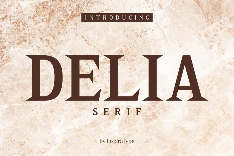 Delia - Regular and Bold