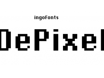 DePixel Font Family