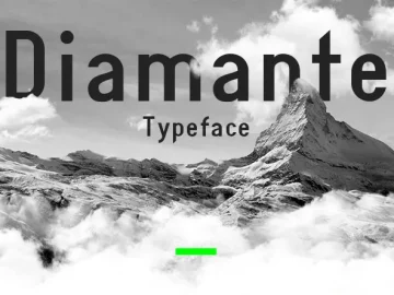 Diamante Typeface