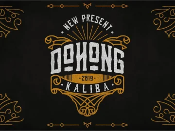 Dohong Kaliba Vintage Font