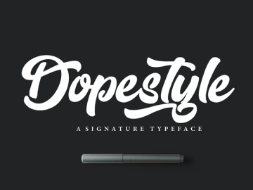 Dopestyle Script Font