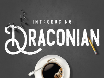 Draconian Font – Fonte Grátis Draconian Font
