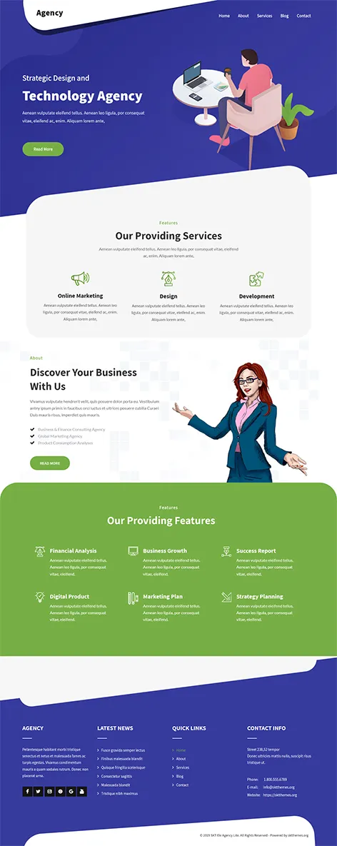 Ele Agency Lite - Free Marketing Agency
