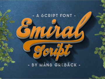 Emiral Script Font