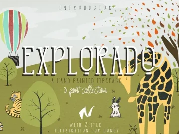 Explorado Font Family
