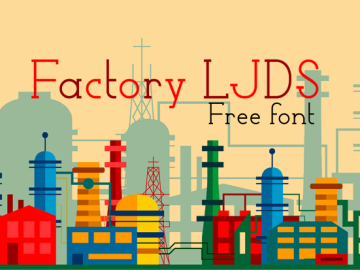 Factory LJDS Font