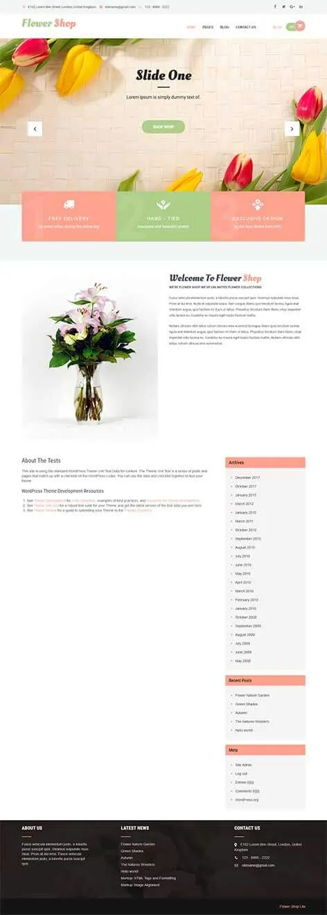 Flower Shop Lite - Free Shop