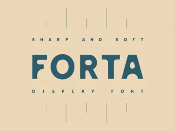Forta Display Font
