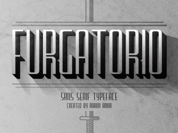 Furgatorio Sans Typeface