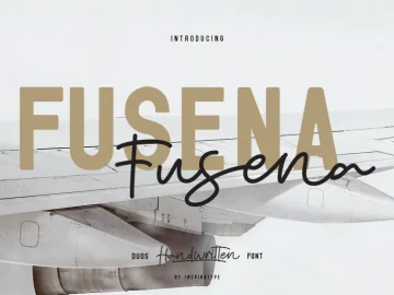 Fusena - Duos Handwritten Font