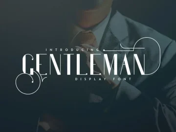 Gentleman Font + 10 Logos