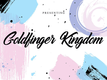 Goldfinger Kingdom Font