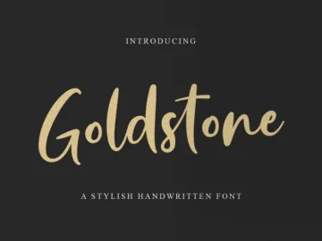 Goldstone Script Font