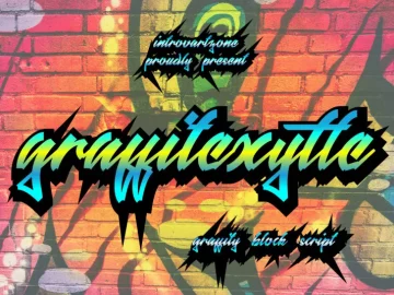 Graffitexytte Font – Fonte Grátis Graffitexytte Font