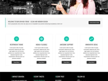 Gravida Lite - Free WordPress Business Theme