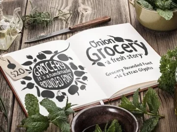 Grocery Rounded Font