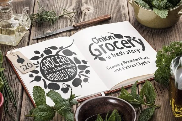Grocery Rounded Font
