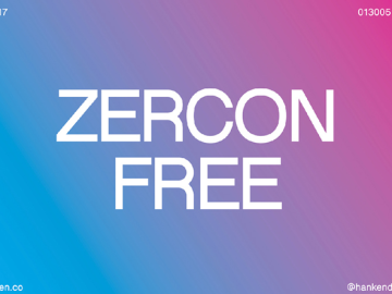HK Zercon Typeface