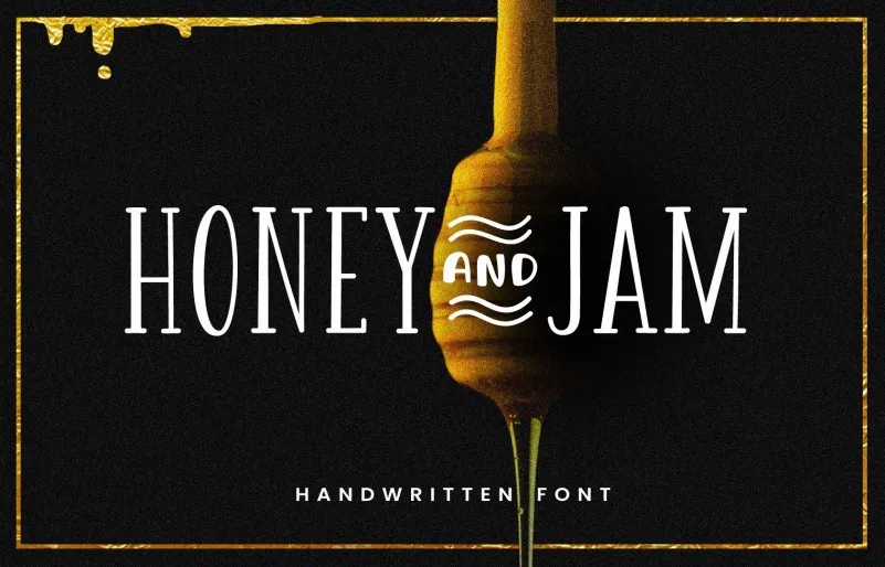 Honey & Jam Font Family
