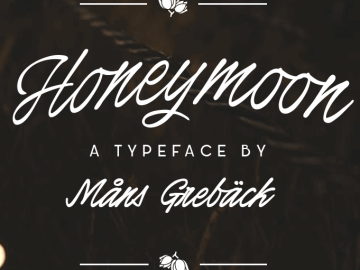 Honeymoon Font