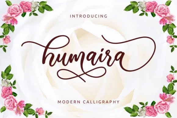 Humaira Calligraphy Font