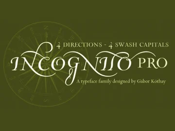 Incognito Pro Font Family