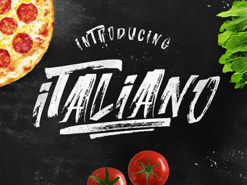 Italiano Brush Font
