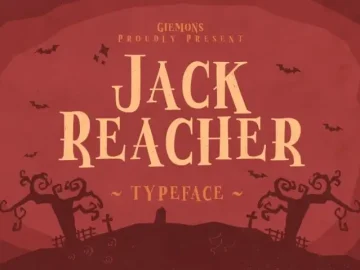 Jack Reacher Typeface