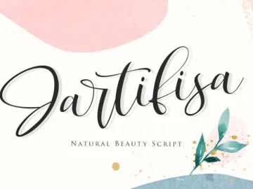 Jartifisa Script Font