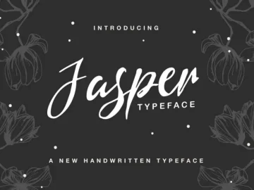 Jasper Brush Font