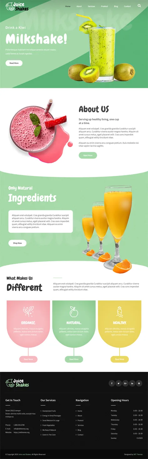 Juice and Shakes Lite - Free Smoothie