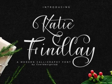 Katie Findlay Script Font