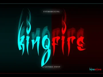 Kingfire Display Font – Fonte Grátis Kingfire Display Font
